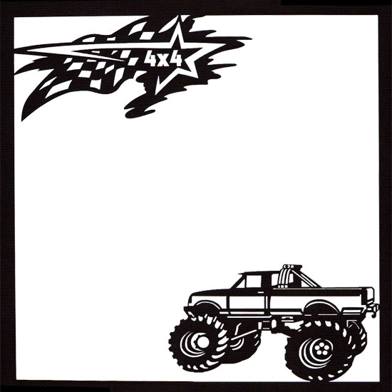 Laser Lady - 4x4 Overlay